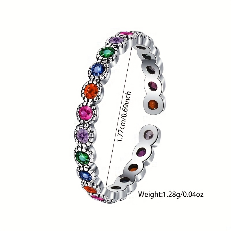Women's Vintage Flower Open Ring 925 Silver 1.28g
